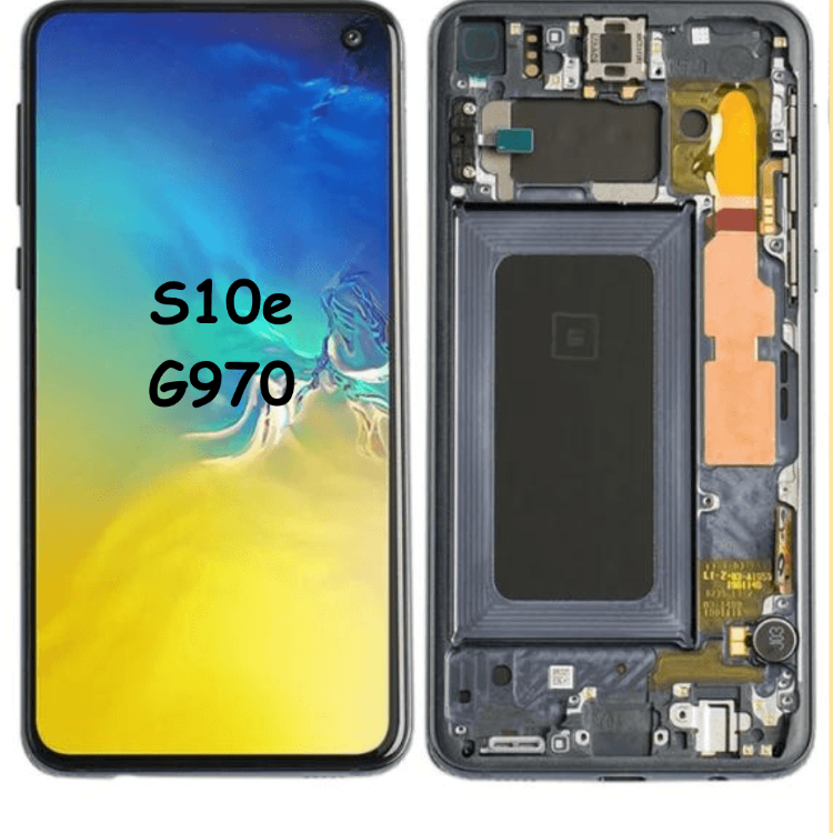 OEM AMOLED LCD Screen for Galaxy S10e Digitizer Full Assembly with Frame for Samsung Galaxy S10e G970 (Prism Black) - Best Cell Phone Parts Distributor in Canada, Parts Source OEM AMOLED LCD Screen for Galaxy S10e Digitizer Full Assembly with Frame for Samsung Galaxy S10e G970 (Prism Black) - Best Cell Phone Parts Distributor in Canada, Parts Source